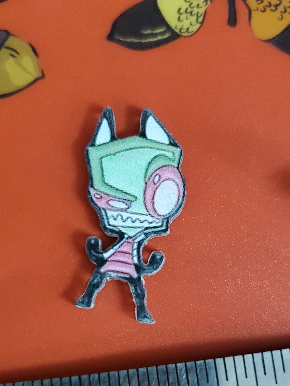 Zim Acrylic Pin